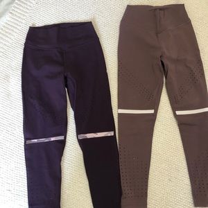LIGHT MAUVE High Waisted Workout Leggings